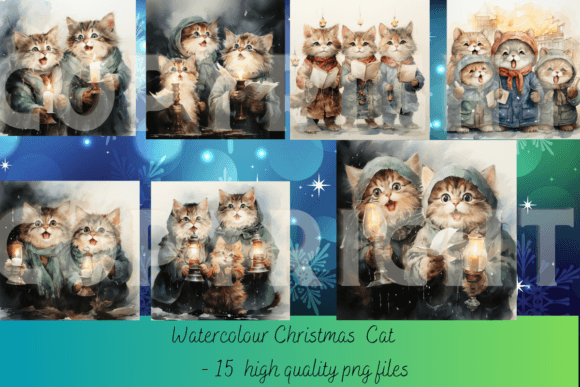 Download Carol Singing Cats - Carol Collection
