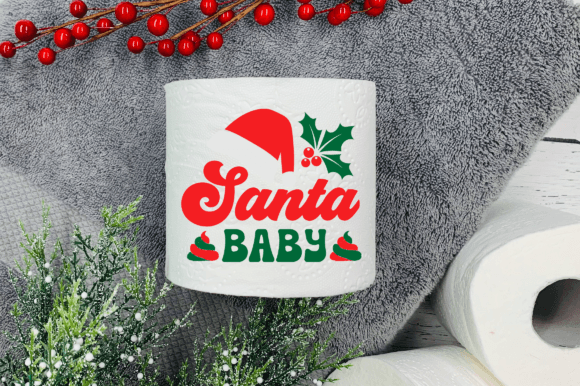 Download Santa Baby SVG Design - Sign Collection