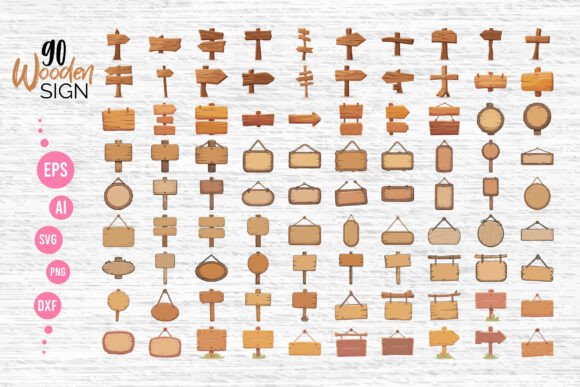 Download Wooden Sign SVG Bundle for Cricut Craft - Sign Collection