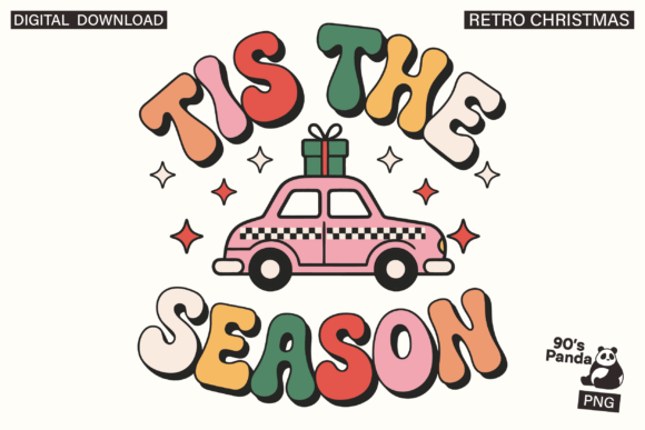 Download Retro Christmas Western Design PNG - Sign Collection
