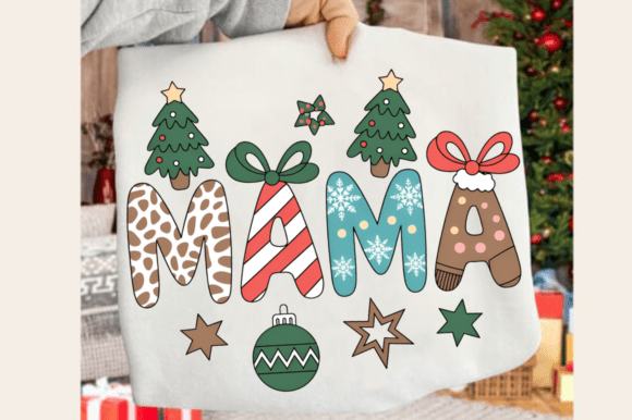 Download Western Christmas Mama PNG Design - Sign Collection