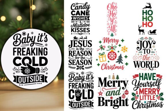 Download Christmas Front Porch Sign Bundle - Sign Collection