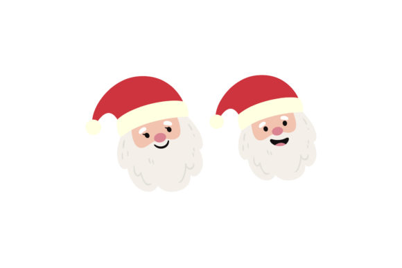 Download Christmas Special Santa Heads - Premium Resources