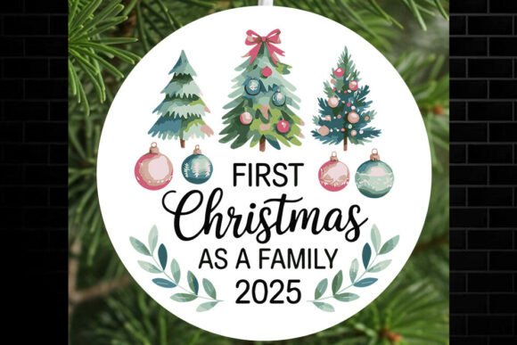 Download First Christmas 2025 Svg Design- Family, - Sign Collection