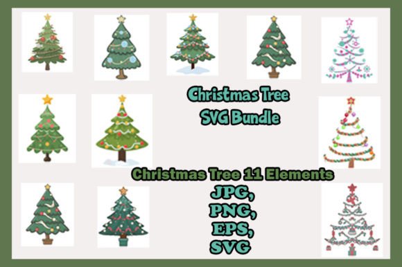 Download Christmas Tree SVG Bundle-Xmas Designs - Sign Collection