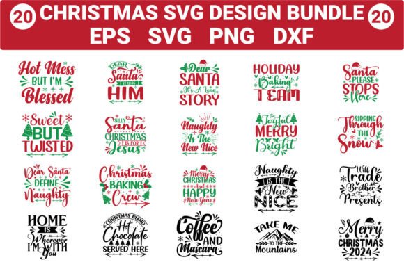 Download Christmas Svg Design Bundle - Sign Collection
