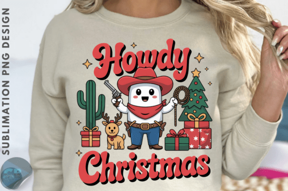 Download Howdy Christmas PNG Design - Sign Collection