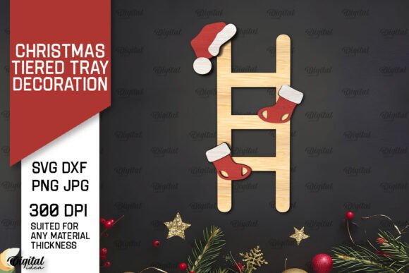 Download Merry Christmas Decor Laser Cut Design - Sign Collection