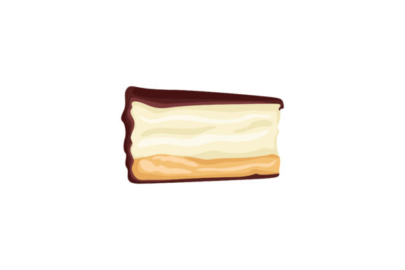 Download Sweet Choco Cake Illustration - Cake illustration Collection