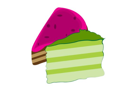 Download Slice of Cake Illustration - Cake illustration Collection