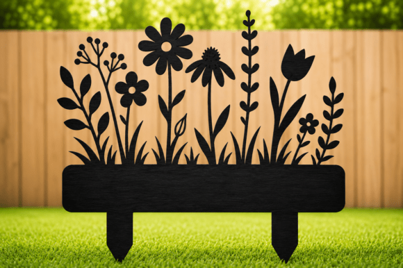 Download Garden Flower Stake Name Sign Laser Cut - Premium Resources