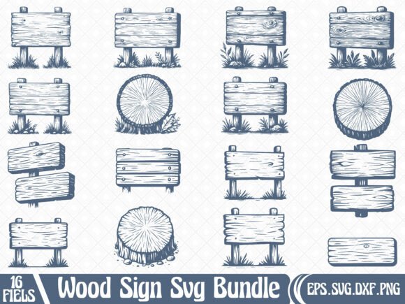 Download Rustic Wood Sign SVG Bundle - Sign Collection