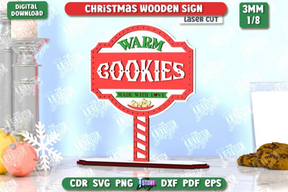 Download Christmas Wooden Sign Laser Cut | CNC - Sign Collection