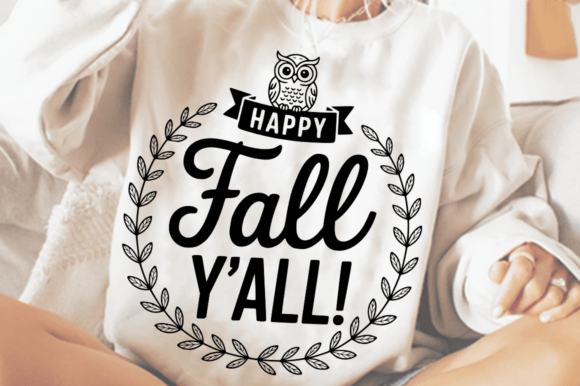 Download Happy Fall Y'all SVG Design - Sign Collection
