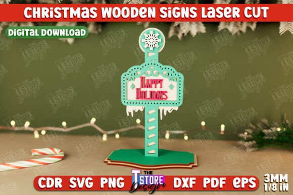 Download Christmas Sign | Holiday | Gift Idea|CNC - Sign Collection