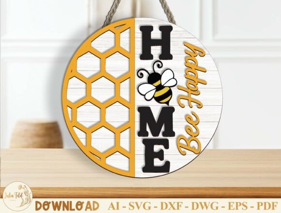 Download Honeycomb Welcome Sign Laser Cut SVG - Premium Bundle