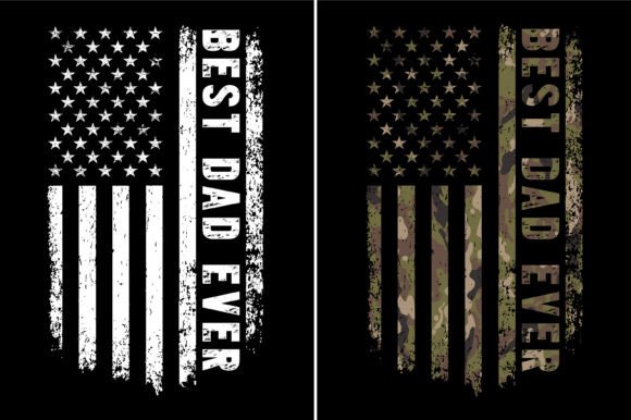 Download Best Dad Ever – Camo T-Shirt Design - Sign Collection