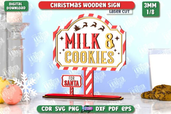 Download Christmas Wooden Sign Laser Cut | CNC - Sign Collection