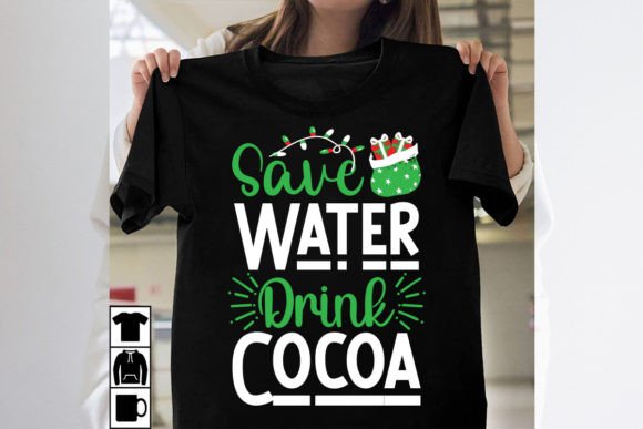 Download Save Water Drink Cocoa SVG Design - Sign Collection