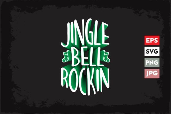 Download Jingle Bell Rockin 3D Text Effect Design - Sign Collection