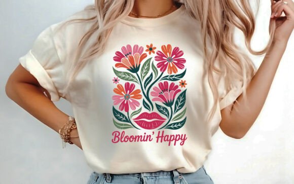 Download Boho Floral Flowers T-shirt Design SVG - Sign Collection