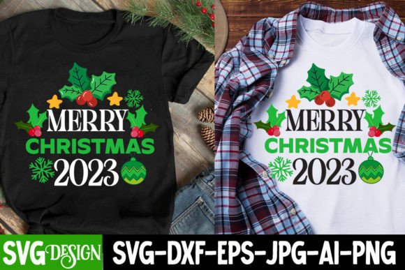 Download Merry Christmas 2023 SVG Design - Sign Collection