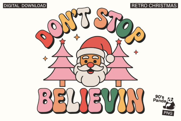 Download Retro Christmas Western Design PNG - Sign Collection