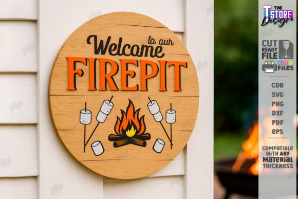 Download S’mores Station Sign Laser Cut | Outdoor - Sign Collection